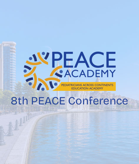المؤتمر السنوي الثامن لأكاديمية التعليم لأطباء الأطفال عبر القارات (PEACE)